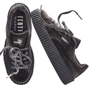 Puma Creeper VelvetXFenty By Rihanna "GlacierGray"